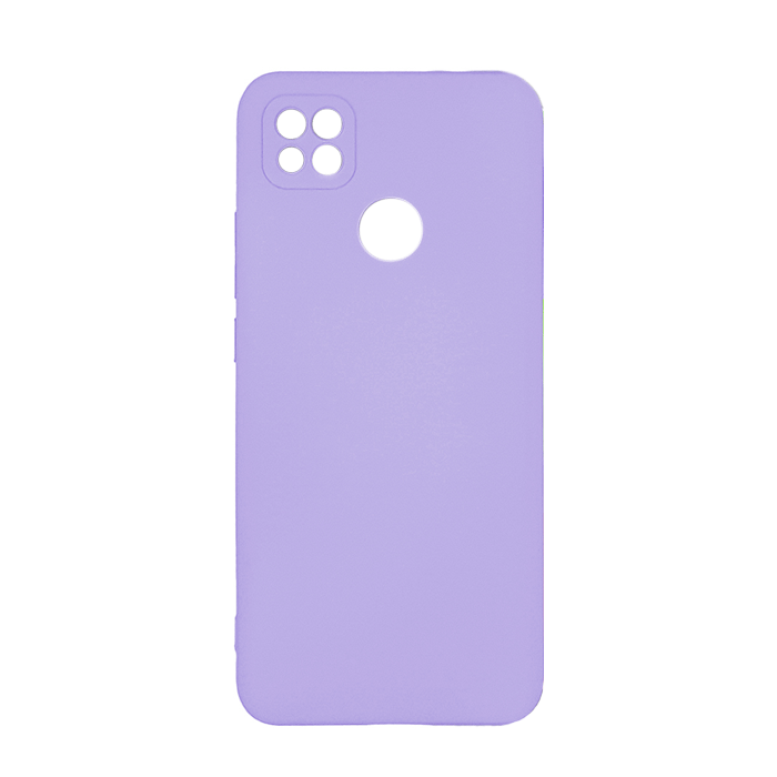Θήκη Πλάτης Σιλικόνης Back Cover για Xiaomi Redmi 9C / 10A / POCO C31 Χρώμα : Μωβ