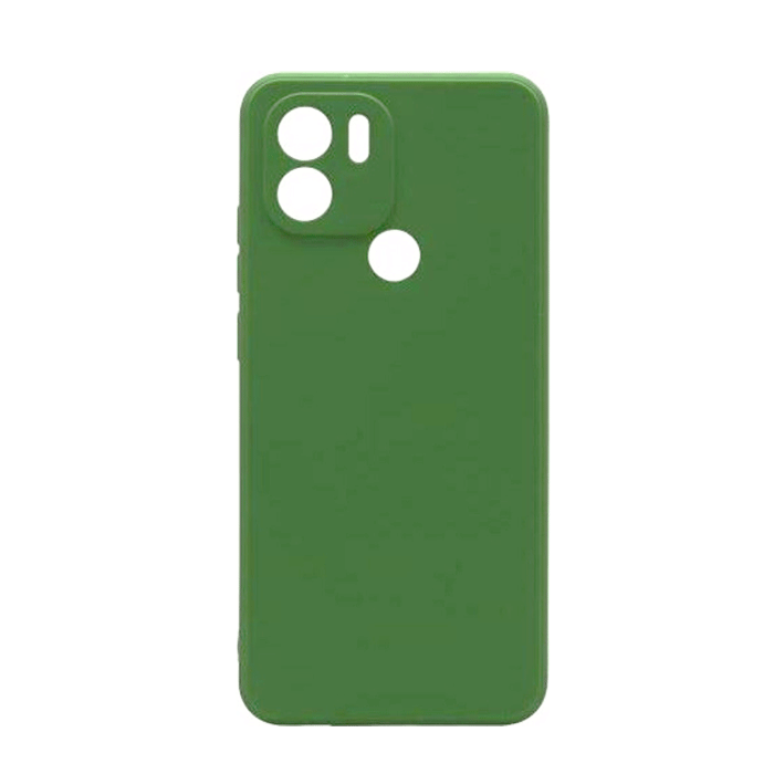 Θήκη Πλάτης Σιλικόνης Back Cover για Xiaomi Redmi A1 Plus / A2 Plus / POCO C50 Χρώμα : Πράσινο