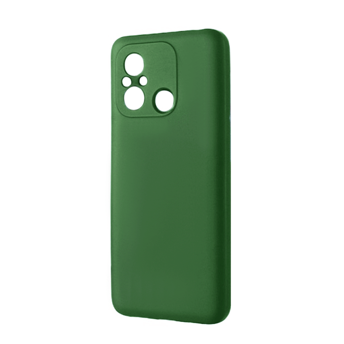Θήκη Πλάτης Σιλικόνης Back Cover για Xiaomi Redmi 12C Χρώμα : Πράσινο