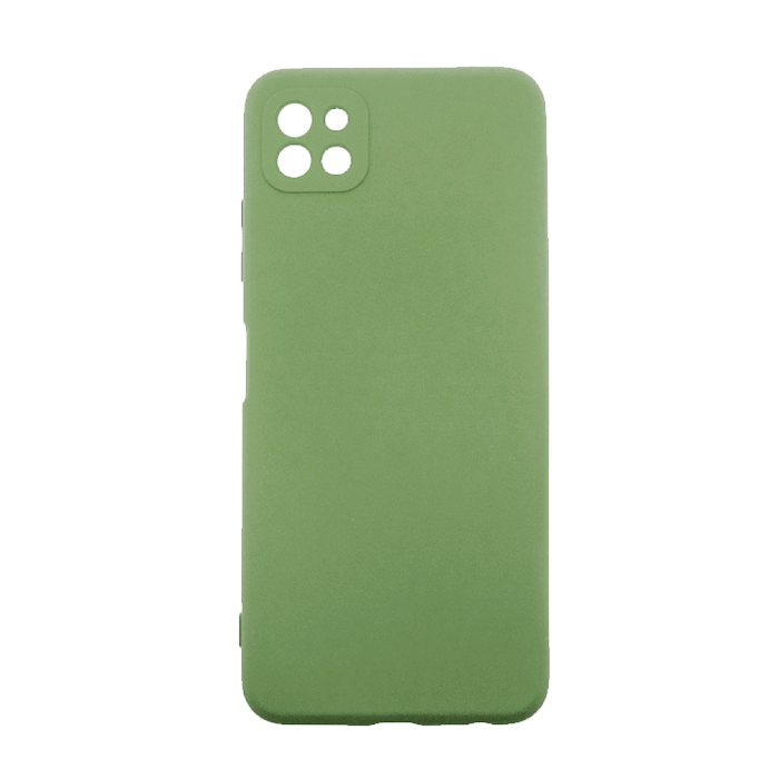 Θήκη Πλάτης Σιλικόνης Back Cover για Samsung A22 5G - Χρώμα : Πράσινο