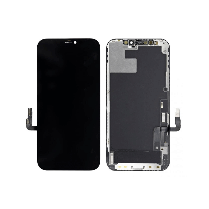 DD HARD OLED Οθόνη LCD και Μηχανισμός Aφής για Apple iPhone 12/12 Pro - Χρώμα : Μαυρο