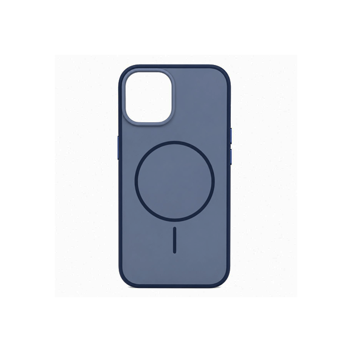 Magsafe Back Cover / Μαγνητική Θήκη HQ Για Iphone 11 - Χρώμα : Σκούρο Μπλε