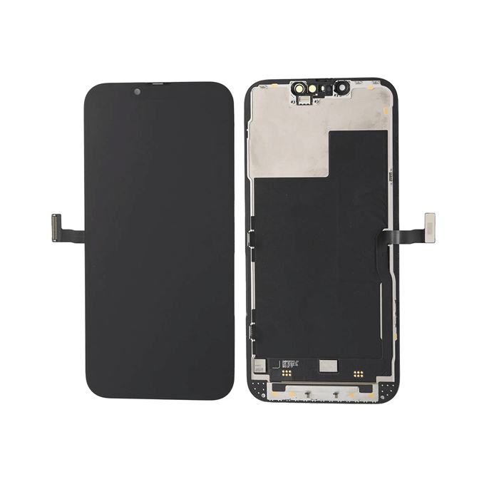 DD SOFT OLED Οθόνη LCD και Μηχανισμός Aφής για Apple iPhone 13 PRO - Χρώμα : Μαυρο