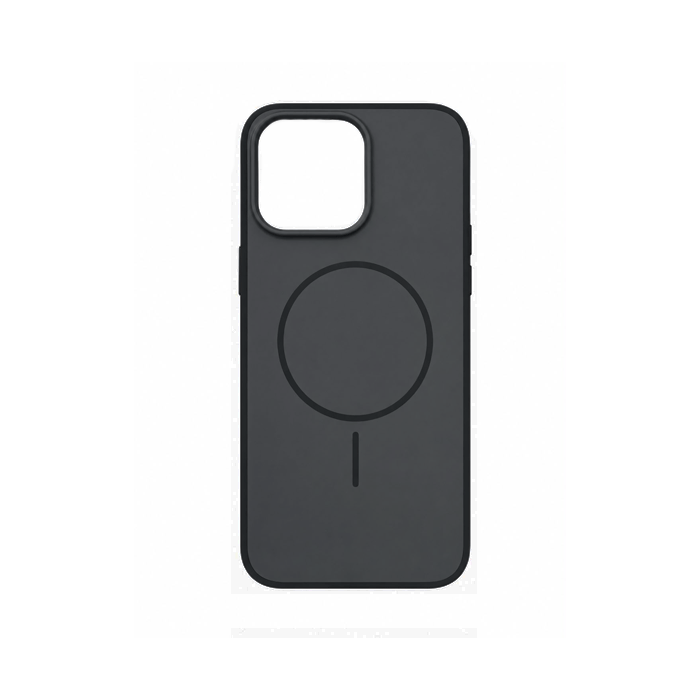 Magsafe Back Cover / Μαγνητική Θήκη HQ Για Iphone 12 Pro Max - Χρώμα : Μαυρο
