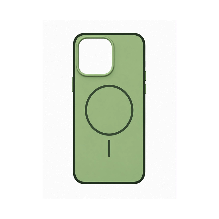 Magsafe Back Cover / Μαγνητική Θήκη HQ Για Iphone 12 Pro Max - Χρώμα : Πράσινο