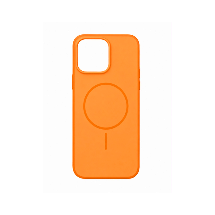 Magsafe Back Cover / Μαγνητική Θήκη HQ Για Iphone 12 Pro Max - Χρώμα : πορτοκαλί