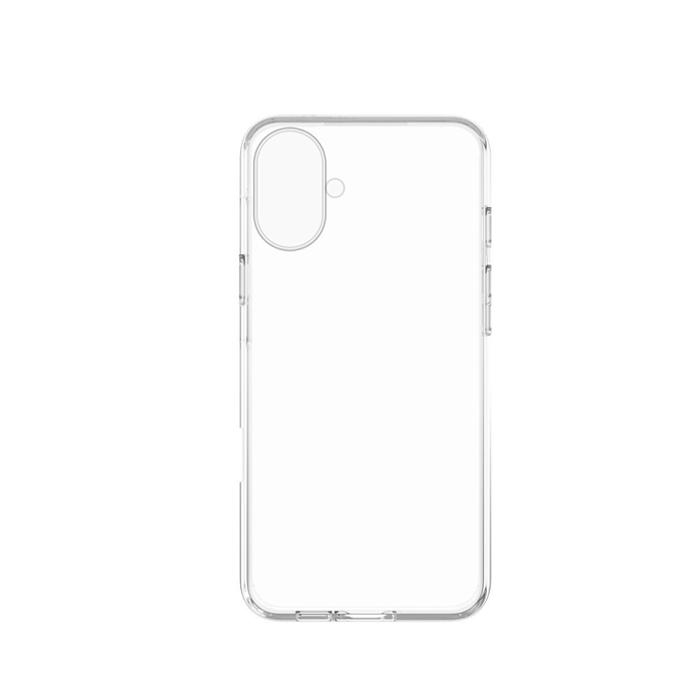 Θήκη Πλάτης Σιλικόνης 2mm Back Cover για Iphone 17 - Χρώμα : Διάφανο