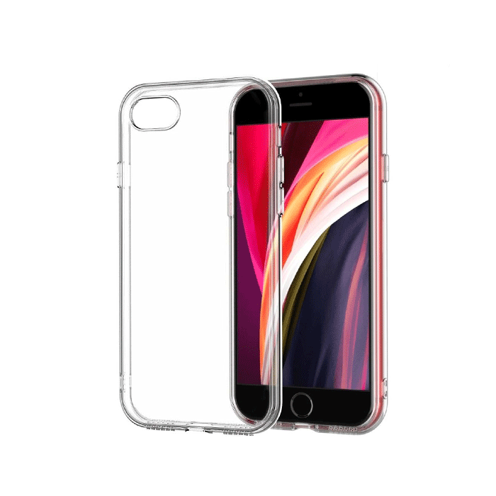 Θήκη Πλάτης Σιλικόνης 2mm Back Cover για Iphone 7G / 8G - Χρώμα : Διάφανο