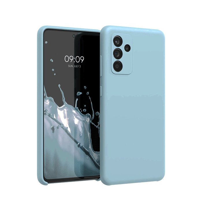 Θήκη Πλάτης Σιλικόνης TPU Back Cover για Samsung Galaxy A55  - Χρώμα : Γαλάζιο
