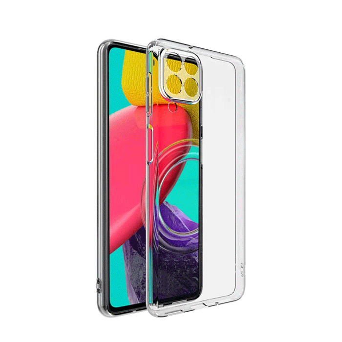 Θήκη Πλάτης Anti Shock 1.5mm για Samsung Galaxy M33 5G - Χρώμα : Διάφανο