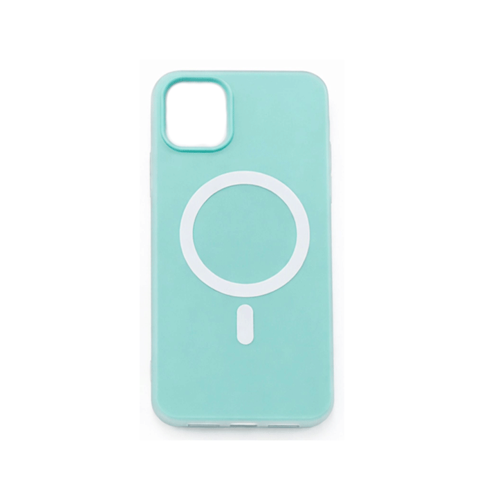 Light Magsafe Back Cover / Μαγνητική Θήκη HQ Για Iphone 12 Pro Max - Χρώμα : Γαλάζιο