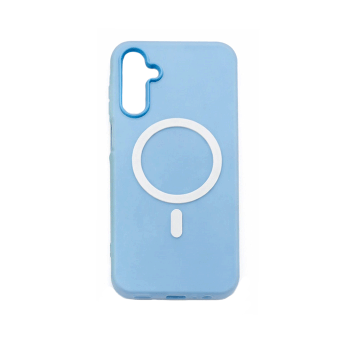Light Magsafe Back Cover / Μαγνητική Θήκη HQ Για Samsung Galaxy A06 - Χρώμα : Γαλάζιο