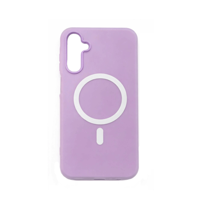Light Magsafe Back Cover / Μαγνητική Θήκη HQ Για Samsung Galaxy A06 - Χρώμα : Λιλά