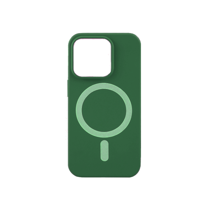 Magsafe Back Cover / Μαγνητική Θήκη HQ Για Iphone 11 Pro - Χρώμα : Σκούρο Πράσινο