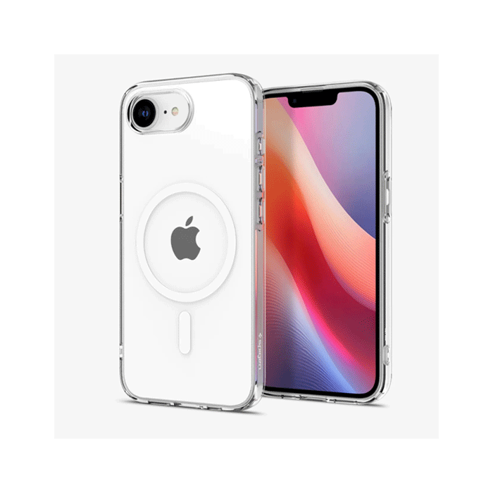 Magsafe Back Cover / Μαγνητική Θήκη Σιλικόνη Για Iphone 16E - Χρώμα : Διάφανο
