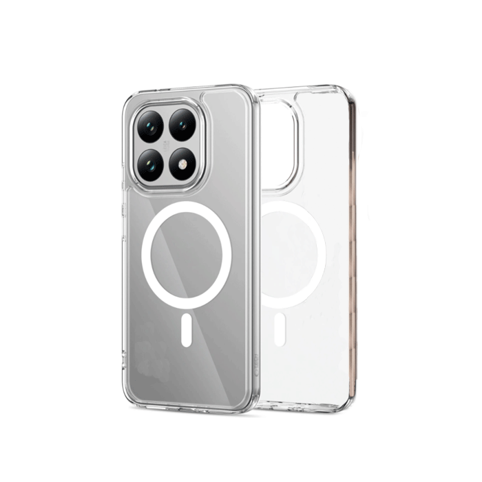 Magsafe Back Cover / Μαγνητική Θήκη Σιλικόνη Για Xiaomi Mi 17 - Χρώμα : Διάφανο