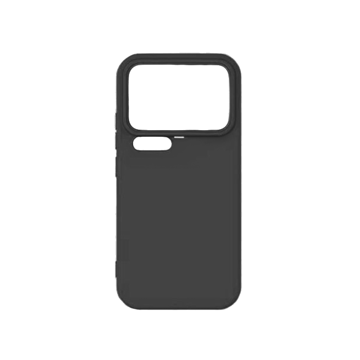 Θήκη Πλάτης Σιλικόνης TPU Back Cover για Xiaomi 17 Pro Max - Χρώμα : Μαυρο