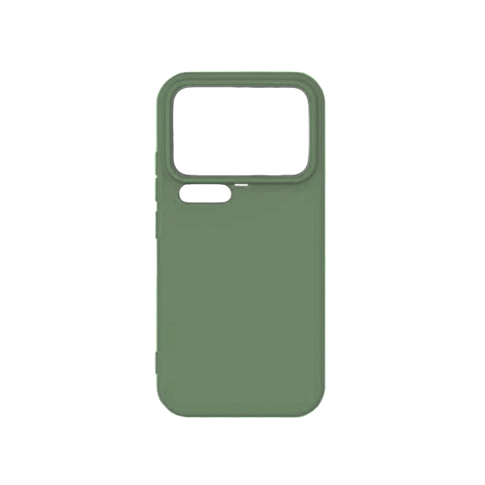 Θήκη Πλάτης Σιλικόνης TPU Back Cover για Xiaomi 17 Pro Max - Χρώμα : Σκούρο Πράσινο