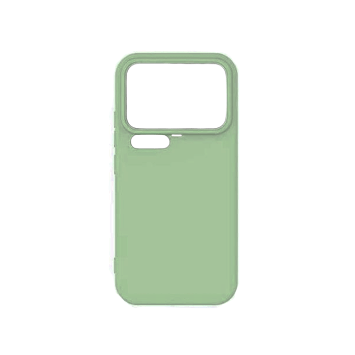 Θήκη Πλάτης Σιλικόνης TPU Back Cover για Xiaomi 17 Pro Max - Χρώμα : Πράσινο