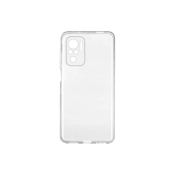 Θήκη Πλάτης Σιλικόνης 2mm Back Cover για Xiaomi Redmi Note 10 4G - Χρώμα : Διάφανο
