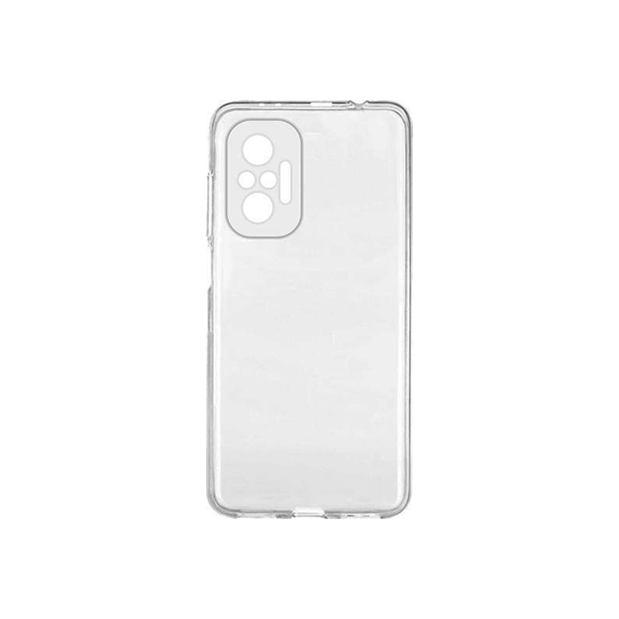 Θήκη Πλάτης Σιλικόνης 2mm Back Cover για Xiaomi Redmi Note 10 Pro 4G - Χρώμα : Διάφανο