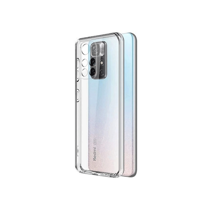 Θήκη Πλάτης Σιλικόνης 2mm Back Cover για Xiaomi Redmi Note 11 4G / 11S - Χρώμα : Διάφανο