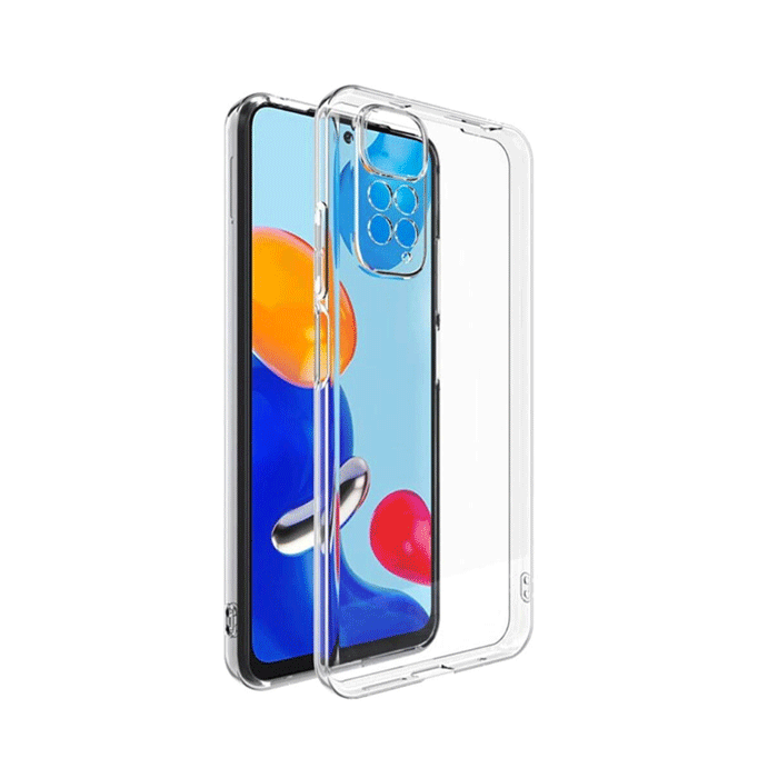 Θήκη Πλάτης Σιλικόνης 2mm Back Cover για Xiaomi Redmi Note 11 Pro - Χρώμα : Διάφανο