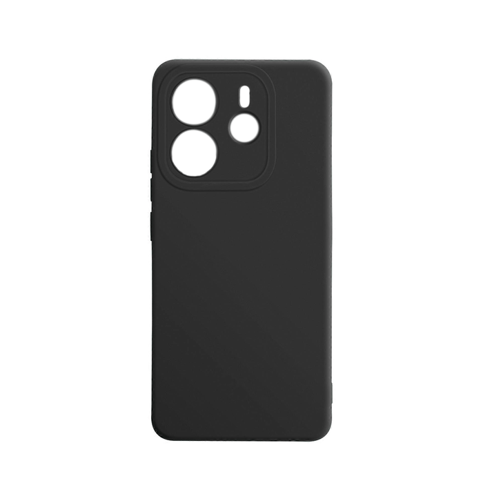 Θήκη Πλάτης Σιλικόνης TPU Back Cover για Xiaomi Redmi Note 14 4G - Χρώμα : Μαυρο