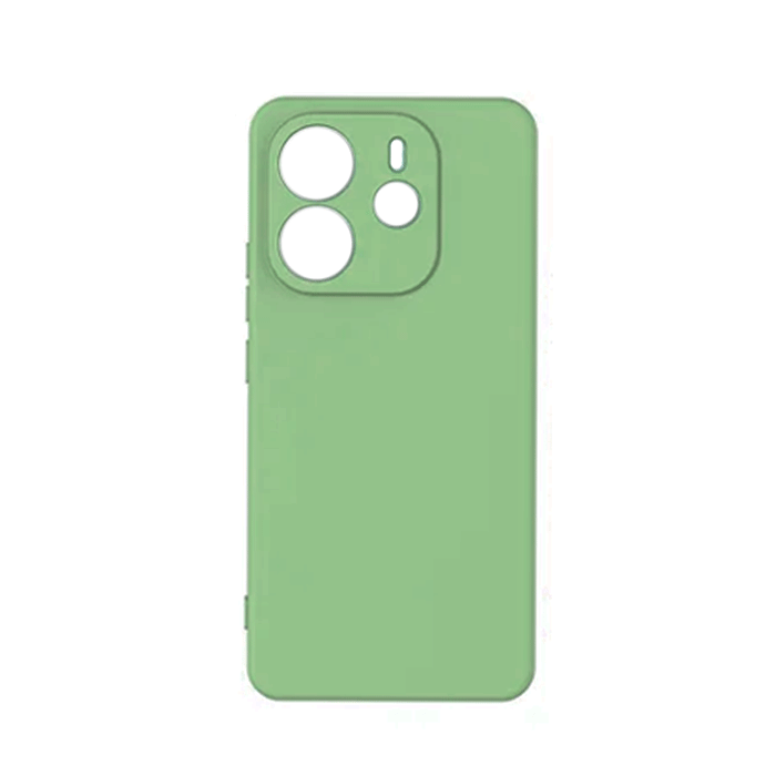 Θήκη Πλάτης Σιλικόνης TPU Back Cover για Xiaomi Redmi Note 14 4G - Χρώμα : Πράσινο
