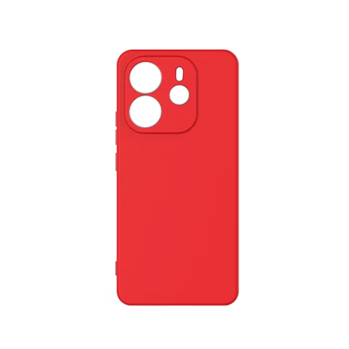Θήκη Πλάτης Σιλικόνης TPU Back Cover για Xiaomi Redmi Note 14 4G - Χρώμα : Κόκκινο