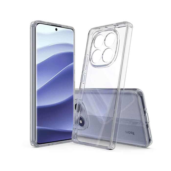 Θήκη Πλάτης Σιλικόνης 2mm Back Cover για Xiaomi Redmi Note 14 Pro 4G - Χρώμα : Διάφανο