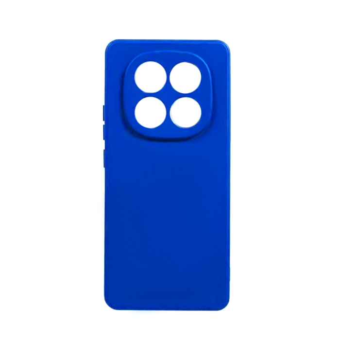 Θήκη Πλάτης Σιλικόνης TPU Back Cover για Xiaomi Redmi Note 14S - Χρώμα : Σκούρο Μπλέ