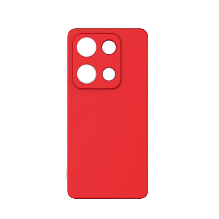 Θήκη Πλάτης Σιλικόνης TPU Back Cover για Xiaomi Redmi Note 14S - Χρώμα : Κόκκινο