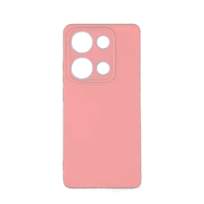 Θήκη Πλάτης Σιλικόνης TPU Back Cover για Xiaomi Redmi Note 14S - Χρώμα : Ροζ