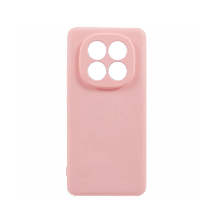 Θήκη Πλάτης Σιλικόνης TPU Back Cover για Xiaomi Redmi Note 14 Pro - Χρώμα : Ροζ