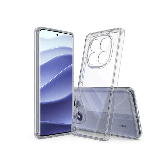Θήκη Πλάτης Σιλικόνης 2mm Back Cover για Xiaomi Redmi Note 15 - Χρώμα : Διάφανο