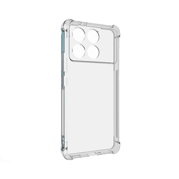 Θήκη Πλάτης Σιλικόνης Anti Shock 1.5mm Back Cover για Xiaomi Poco F6 Pro - Χρώμα : Διάφανο