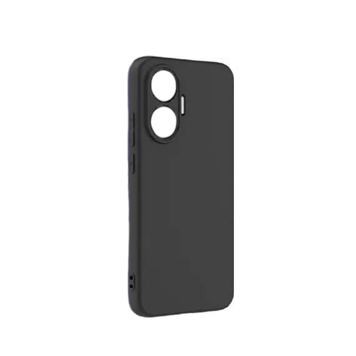 Θήκη Πλάτης Σιλικόνης TPU Back Cover για Xiaomi Poco F7 - Χρώμα : Μαυρο