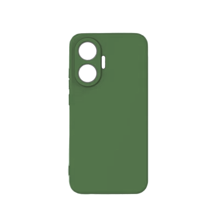 Θήκη Πλάτης Σιλικόνης TPU Back Cover για Xiaomi Poco F7 - Χρώμα : Σκούρο Πράσινο