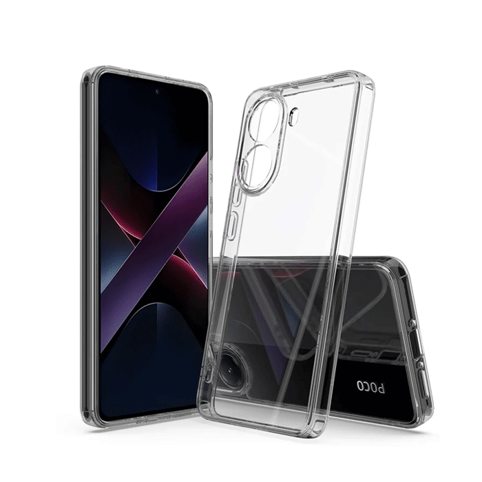 Θήκη Πλάτης Σιλικόνης 2mm Back Cover για Xiaomi Poco C85 - Χρώμα : Διάφανο