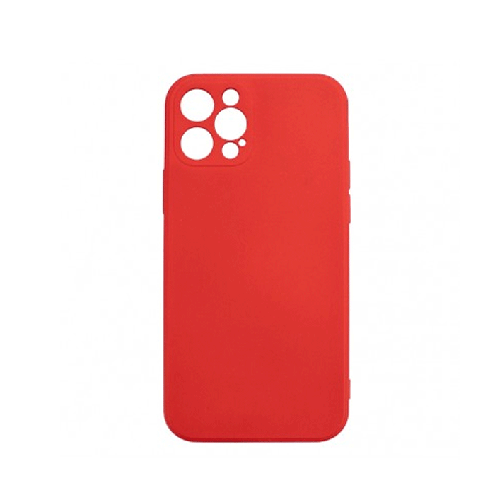 Θήκη Πλάτης TPU Για Iphone 13 Pro max - Χρώμα : Κόκκινο