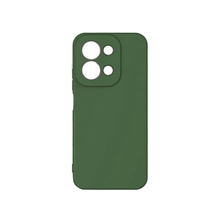 Θήκη Πλάτης Σιλικόνης TPU Back Cover για Xiaomi Redmi 15C - Χρώμα : Σκούρο Πράσινο