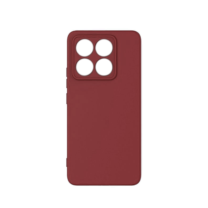Θήκη Πλάτης Σιλικόνης TPU Back Cover για Xiaomi 15T - Χρώμα : Μπορντό
