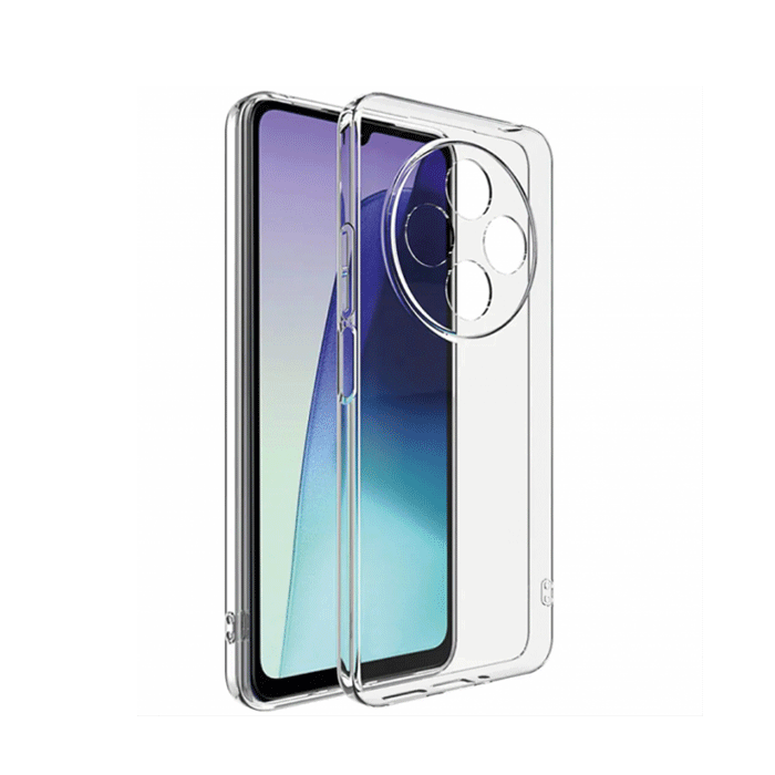 Θήκη Πλάτης Σιλικόνης 2mm Back Cover για Xiaomi Redmi 14C - Χρώμα : Διάφανο