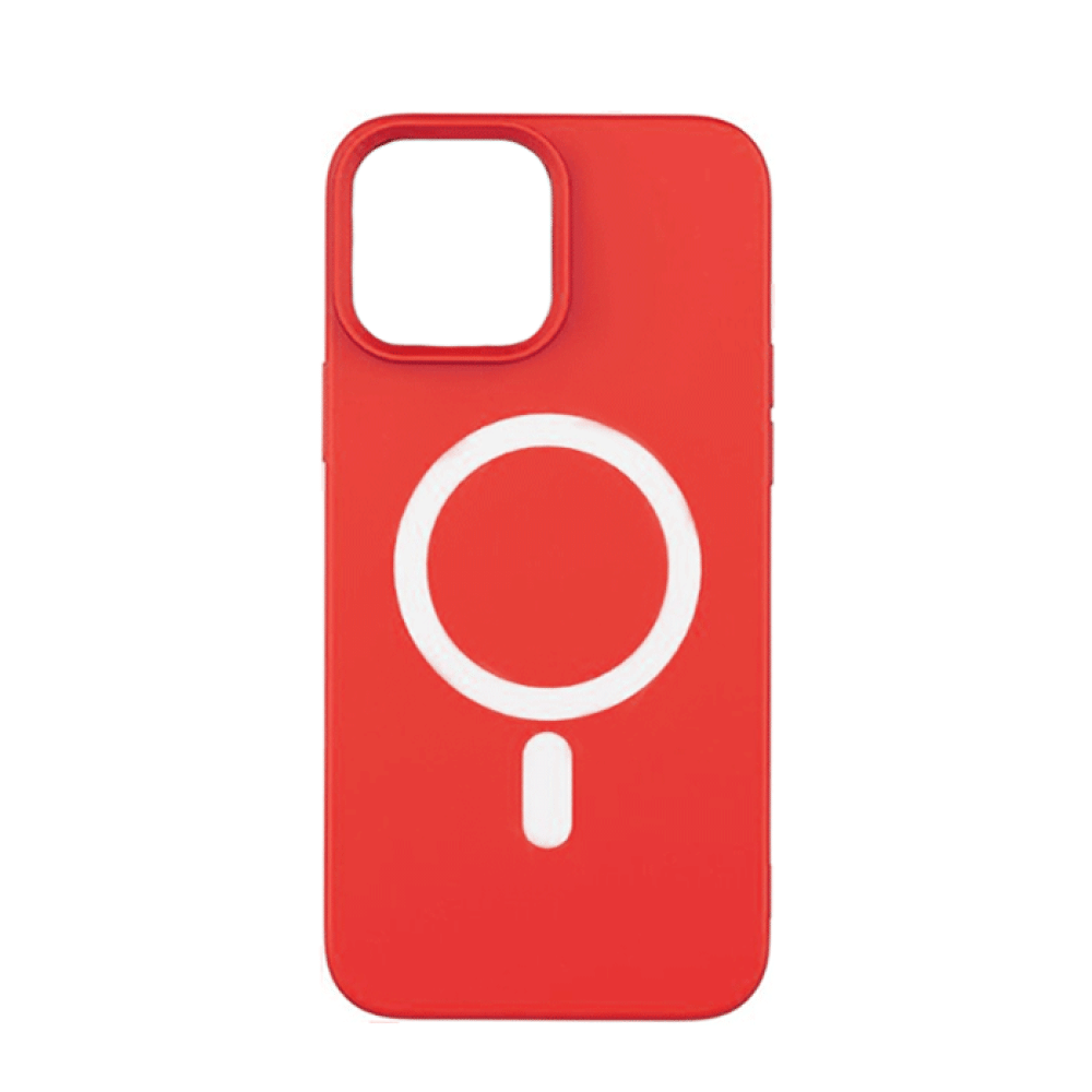 Magsafe Back Cover / Μαγνητική Θήκη HQ Για Iphone 11 Pro - Χρώμα : Κόκκινο