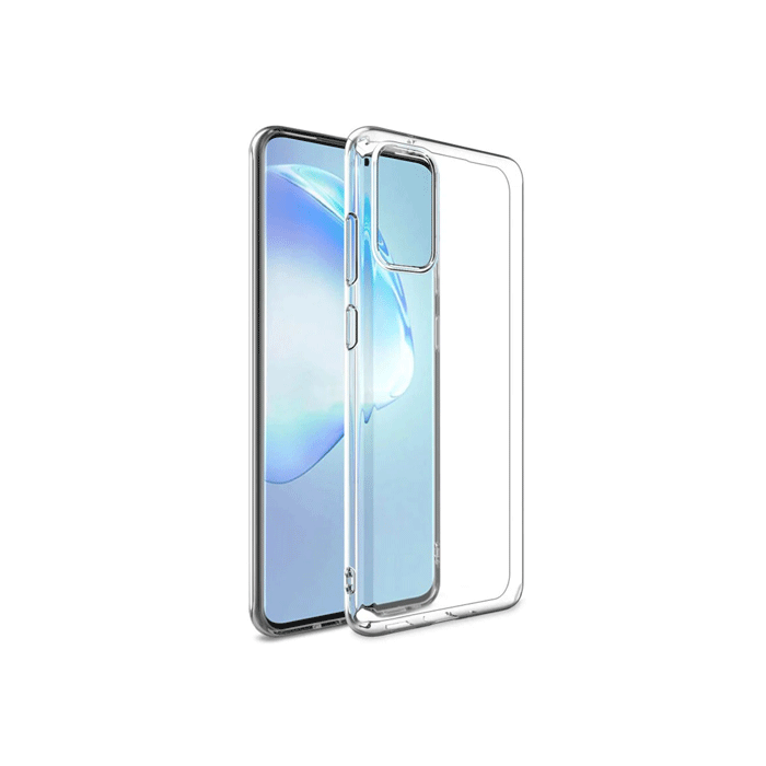 Θήκη Πλάτης Σιλικόνης 2mm Back Cover για Samsung Galaxy S20 - Χρώμα : Διάφανο