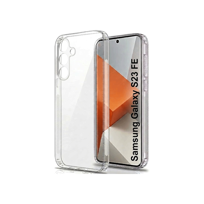 Θήκη Πλάτης Σιλικόνης 2mm Back Cover για Samsung Galaxy S23 FE - Χρώμα : Διάφανο