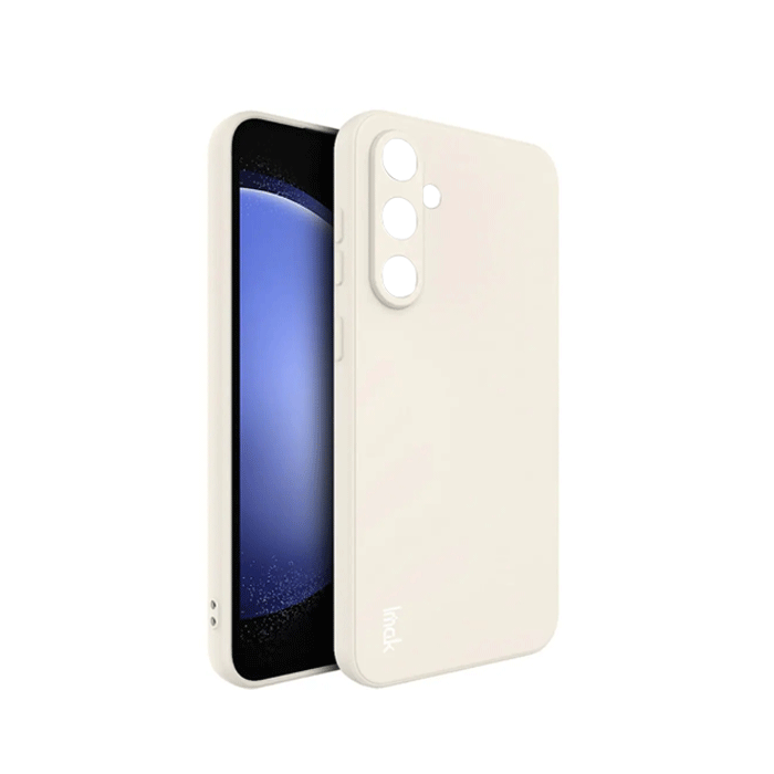 Θήκη Πλάτης Σιλικόνης TPU Back Cover για Samsung Galaxy S24 FE - Χρώμα : Μπεζ