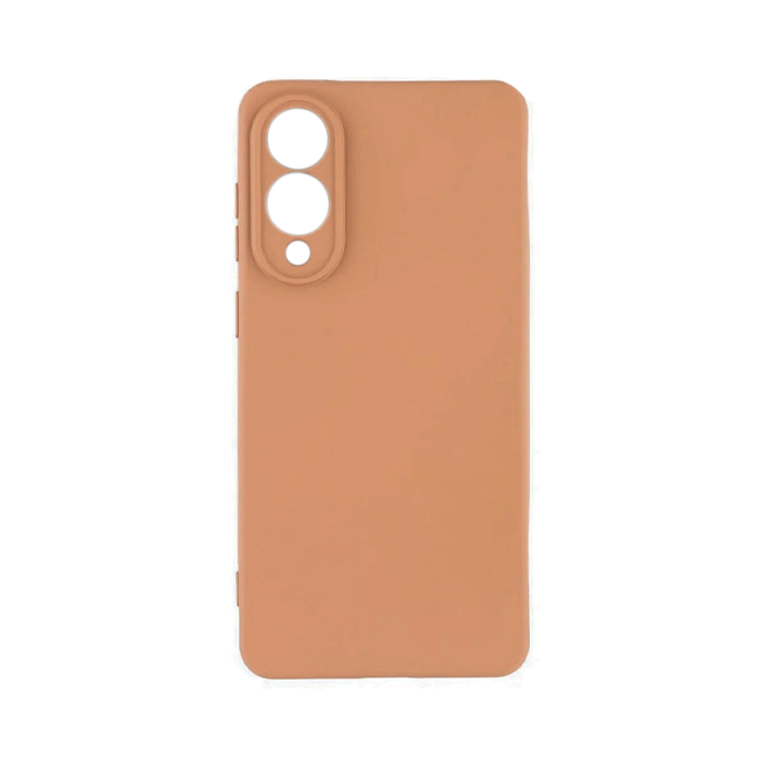 Θήκη Πλάτης Σιλικόνης TPU Back Cover για Samsung Galaxy S25 Edge - Χρώμα : Καφέ