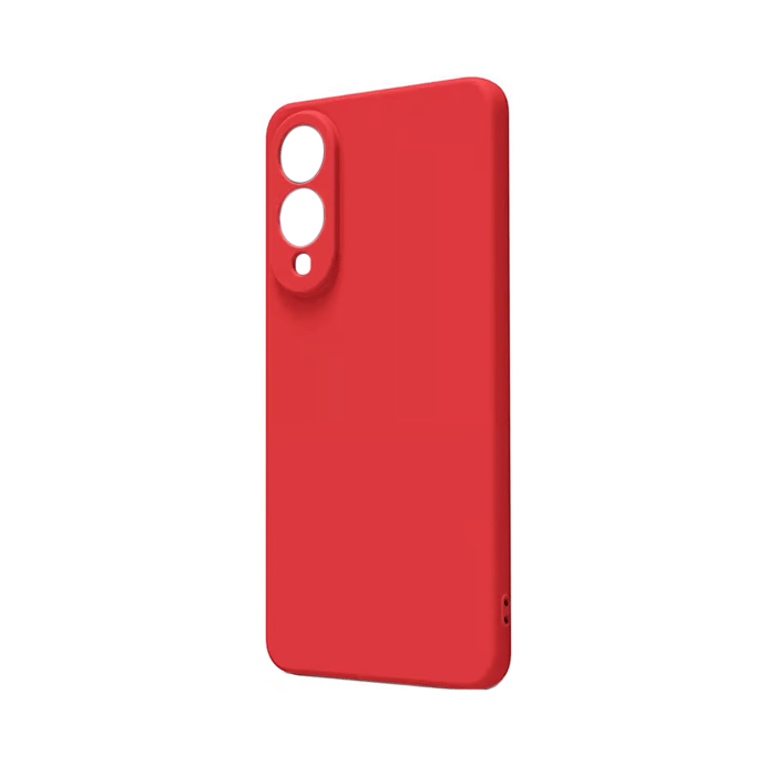 Θήκη Πλάτης Σιλικόνης TPU Back Cover για Samsung Galaxy S25 Edge - Χρώμα : Κόκκινο